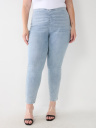 LOW RISE RUCHED SKINNY JEAN