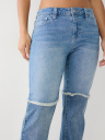 PANELED STRAIGHT JEAN