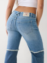 PANELED STRAIGHT JEAN