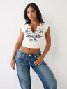 NOTCH CROP TEE
