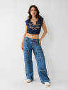 NOTCH CROP TEE