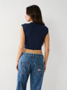 NOTCH CROP TEE