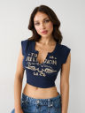 NOTCH CROP TEE