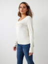 TRUE RELIGION CRYSTAL LOGO SWEATER