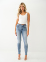 HALLE MID RISE SUPER SKINNY JEAN