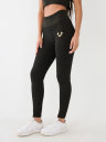 HORSESHOE LOGO SEAMLESS LUREX LEGGINGS