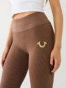 HORSESHOE LOGO SEAMLESS LUREX LEGGINGS