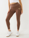 HORSESHOE LOGO SEAMLESS LUREX LEGGINGS