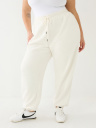 CRYSTAL HORSESHOE BOX HIGH RISE BOYFRIEND JOGGER