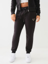 STUDDED FLEECE JOGGER