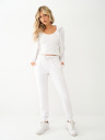 PANTALONES JOGGER DE POLAR CON INCRUSTACIONES