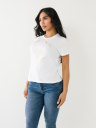 STUDDED HORSESHOE TEE