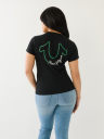 GLITTER HS TR LOGO TEE