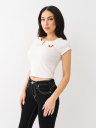 HORSESHOE HOOK & EYE BABY TEE
