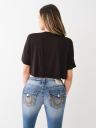 BUDDHA LOGO CROP TEE