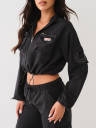 HORSESHOE CROP ANORAK JACKET
