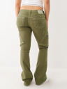 BECCA LOW RISE BIG T CARGO BOOTCUT PANT