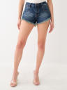 SHORTS ATREVIDOS DESHILACHADOS DE TIRO ALTO