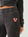 BIG T LOW RISE FLARE SWEAT PANT