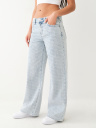 BOBBI MONOGRAM BAGGY JEAN