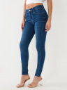 JEANS SÚPER SKINNY HALLE DE TIRO ALTO