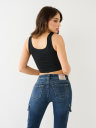 TR RAW CUT CROP TANK