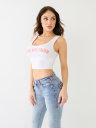 TR RAW CUT CROP TANK