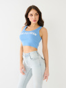TR RAW CUT CROP TANK