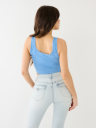 TR RAW CUT CROP TANK