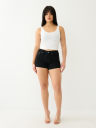 JENNIE MID RISE ROLLED CURVY SHORT
