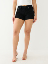 JENNIE MID RISE ROLLED CURVY SHORT