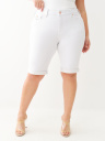 PLUS RILEY MID RISE BERMUDA SHORT