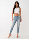 JENNIE BIG T MID RISE SKINNY JEAN