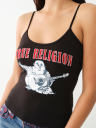 VINTAGE FLOCKED LOGO CAMI