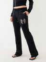  CRYSTAL HS WING VELOUR PANT