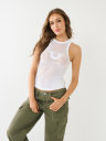 SEAMLESS HS LOGO MESH TANK TOP