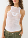 SEAMLESS HS LOGO MESH TANK TOP