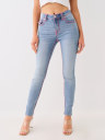 JENNIE MID RISE SUPER T SKINNY JEAN