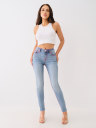 JENNIE MID RISE SUPER T SKINNY JEAN
