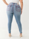 PLUS JENNIE HIGH RISE SUPER T CURVY SKINNY JEAN