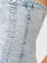 MONOGRAM DENIM TUBE DRESS