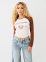 VINTAGE LOGO RAGLAN LONG SLEEVE TOP