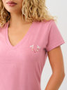 CRYSTAL WING HORSESHOE TEE