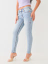 JEANS SKINNY HALLE DE TIRO MEDIO SUPER T
