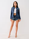 FITTED WESTERN DENIM SHIRT