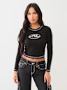CAMISETA CORTA DE MANGA LARGA TRUE RELIGION