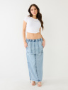 CONVERTIBLE SADIE MAXI CARGO SKIRT