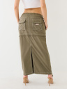 CONVERTIBLE SADIE MAXI CARGO SKIRT