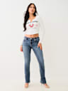 BILLIE MID RISE STRAIGHT JEAN