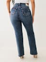 PLUS BILLIE MID RISE STRAIGHT JEAN